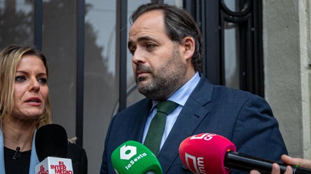 Paco Núñez, presidente del PP de Castilla-La Mancha, este martes en Madrid.