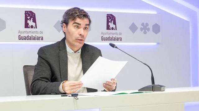 David García, concejal de Servicios Municipales del Ayuntamiento de Guadalajara.