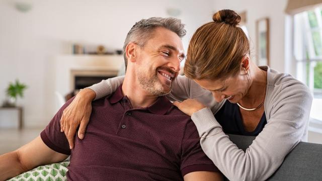 Pareja feliz.