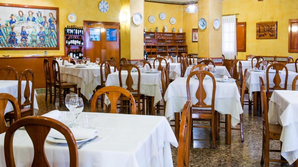 El salón del restaurante Sant Francesc.