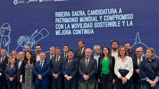 Presentación en Fitur de la Ribeira Sacra para ser nombrada Patrimonio Mundial.