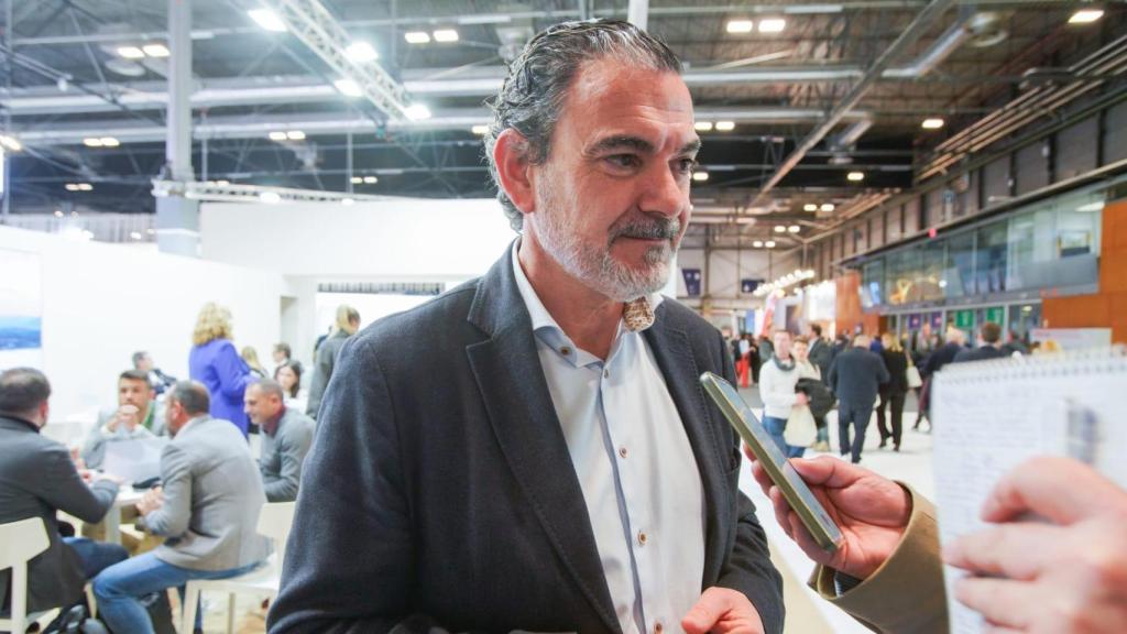 El alcalde de l'AAfàs del Pi, Vicente Arques, en FITUR 2025.