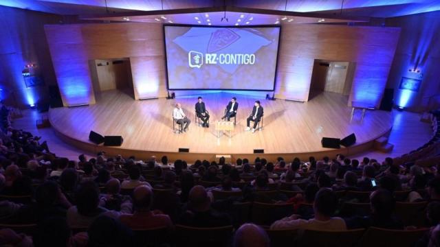 Acto del Real Zaragoza y la afición.