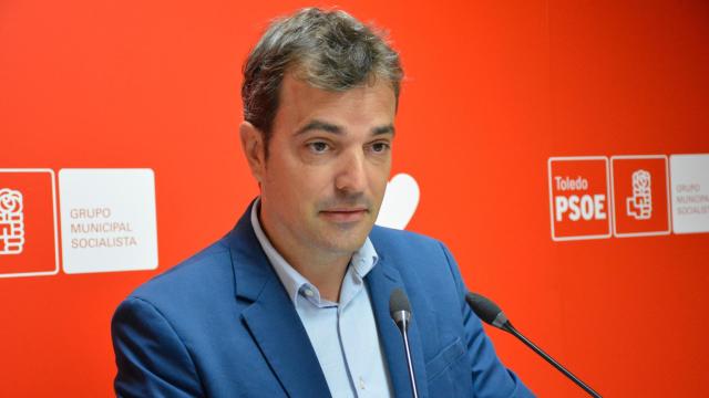 Pablo García, concejal del PSOE en Toledo.