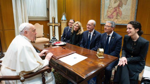 Audiencia con el Papa Francisco en Roma.