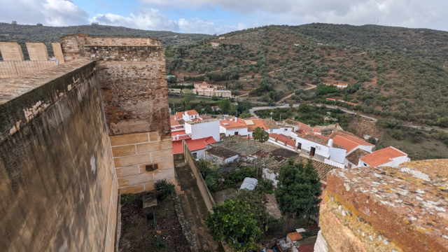 Panorámica de este pueblo de Huelva.