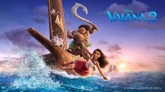 Portada de la película Vaiana 2.