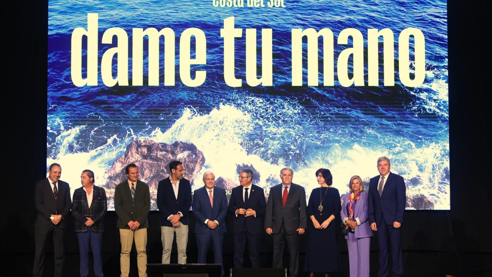 Así fue la presentación de la campaña 'Dame tu mano' de Turismo Costa del Sol en Fitur