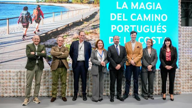 Presentación en Fitur 2025 del Camiño Portugués da Costa entre Oporto y Vigo.