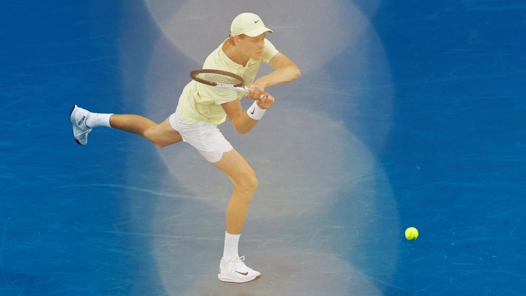 Jannik Sinner, en el Open de Australia 2025