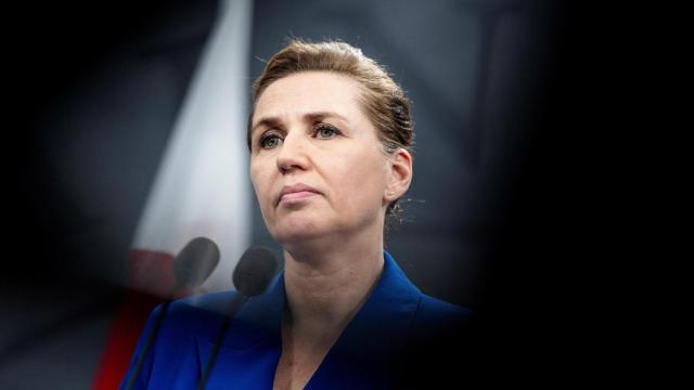 La primera ministra de Dinamarca, Mette Frederiksen.