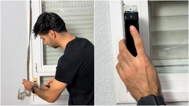 Un montaje de la cuenta de TikTok Rola Ventanas PVC.