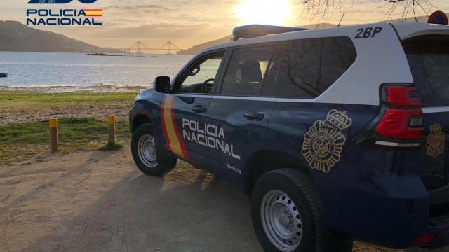 Un vehículo de la Policía Nacional.