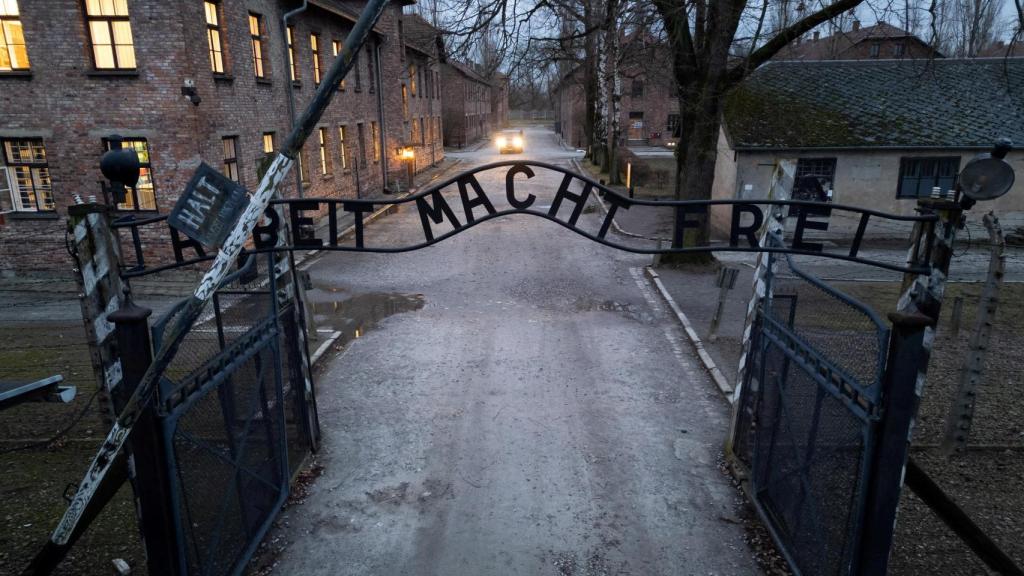 Puerta de entrada a Auschwitz