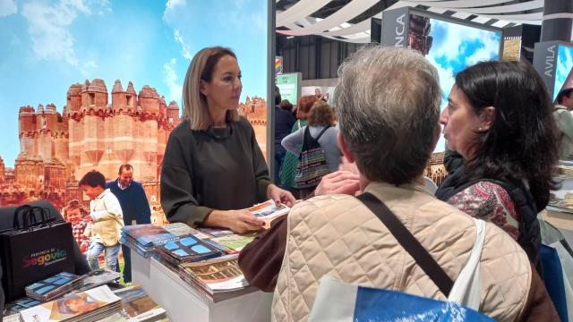 Stand de la Diputación de Segovia en Fitur 2025