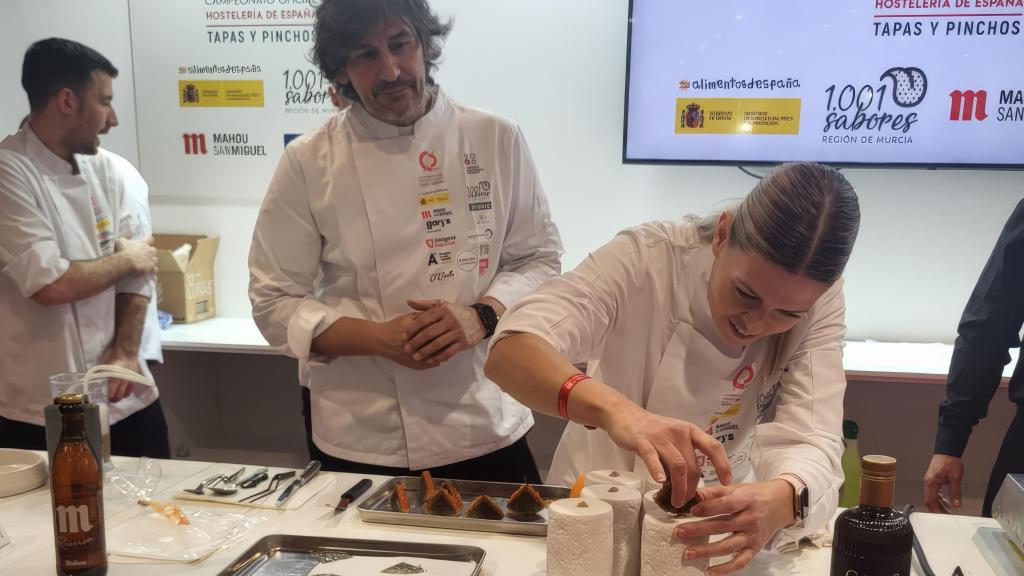 Susana Casanova pasa a la final del campeonato nacional de tapas en Madrid Fusión.