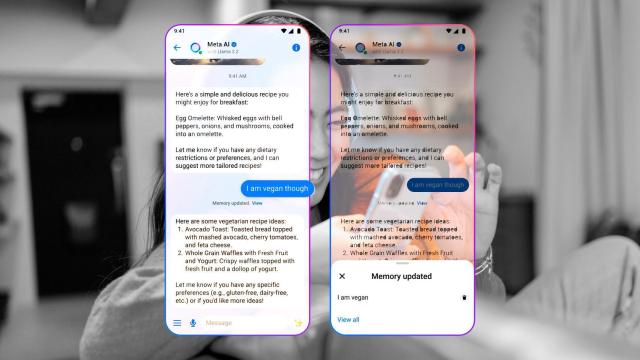 Fotomontaje de Meta AI y sus novedades