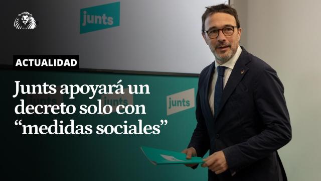 Vídeo | Junts apoyará un decreto que incluya sólo las medidas sociales que pretendía el 'omnibús'