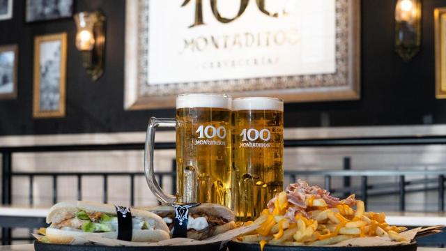 Un 100 Montaditos, uno de los buques insignia de Restalia.