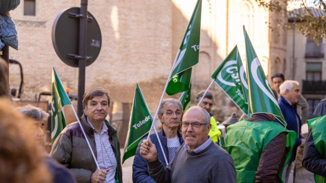 Imagen de archivo de una manifestación de CSIF en Toledo.