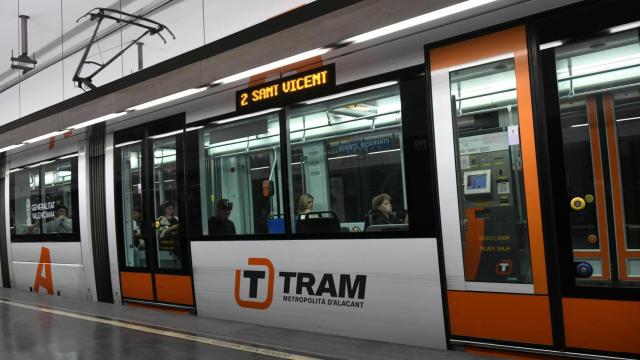 Imagen de archivo del Tram de Alicante.