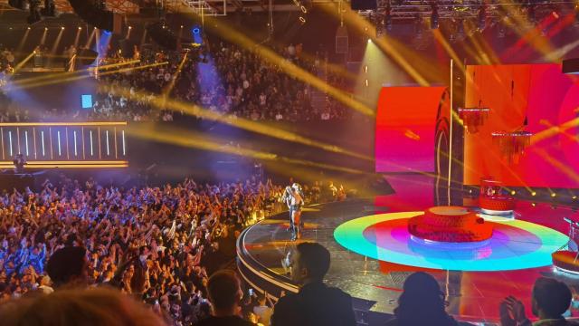 El escenario del Benidorm Fest en la final del 2024.