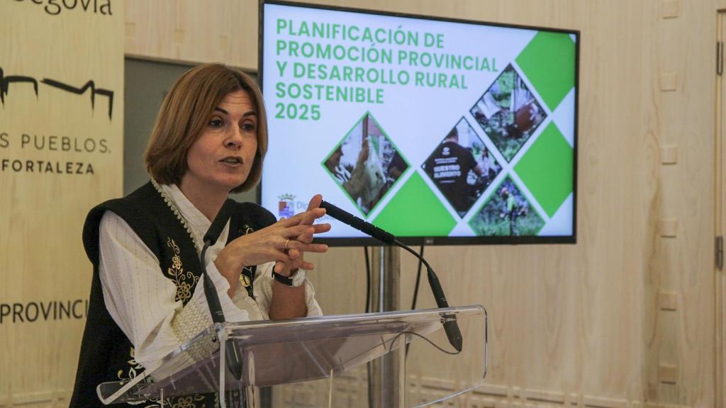 La diputada de promoción provincial y Desarrollo Rural Sostenible, Magdalena Rodríguez