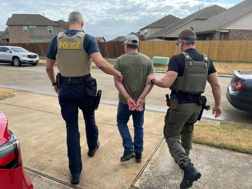 Detenciones de inmigrantes en EEUU.