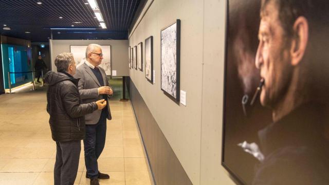 El Aquarium de A Coruña acoge la muestra fotográfica 'A pegada do desxeo'.