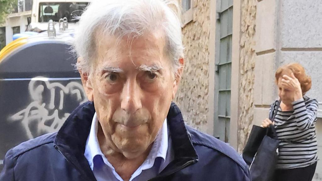 Mario Vargas Llosa, en una instantánea tomada en Madrid, en julio de 2024.