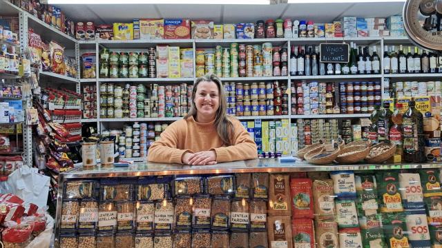 María Quintanilla, comerciante en el Mercado Central.