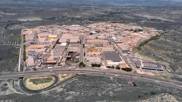 Polígono industrial del Vallonga en la ciudad de Alicante.