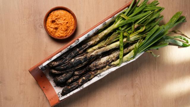 Menú de calçots ilimitado..