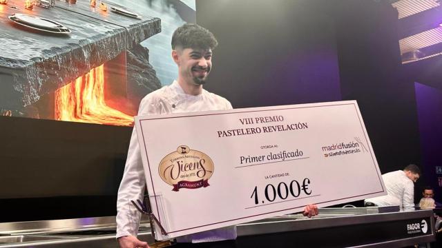 Luis Fernández, el ponferradino que se convierte en el mejor Pastelero Revelación del año desde un hotel en Salamanca