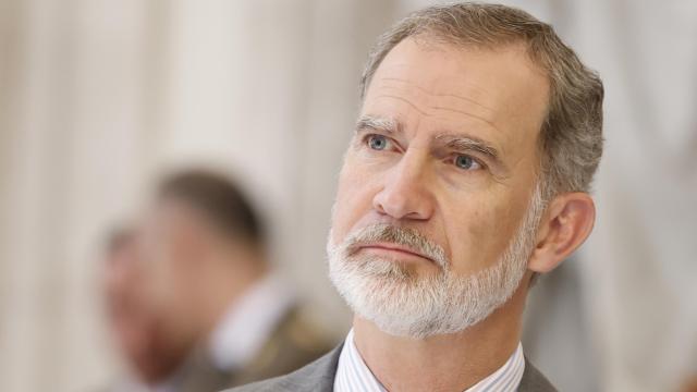 El Rey en la inauguración de la exposición 'Felipe VI, una década de historia en al Corona de España.