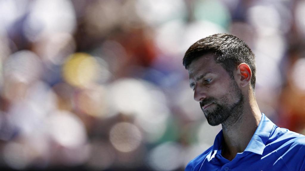 Novak Djokovic, en el Open de Australia