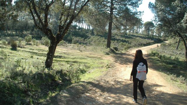 Ruta Las Hoces del Río Estenilla en Los Alares (Toledo). Foto: senderosdecastillalamancha.org.