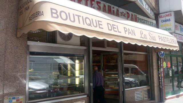 Fachada de La Boutique del Pan La Sia.