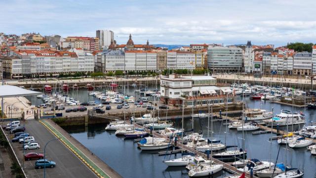 Vista de A Coruña.