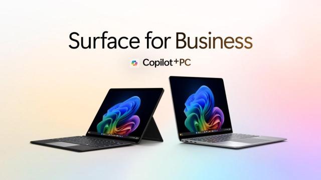 Nuevos ordenadores Surface de Microsoft.