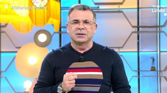 Jorge Javier Vázquez presenta desde verano el talk show 'El diario de Jorge'.