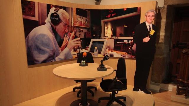 Imagen de una sala del Museo de la Radio Luis del Olmo en Ponferrada