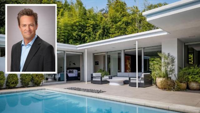 Se vende la casa que Matthew Perry compró antes de su muerte por casi 5 millones de euros