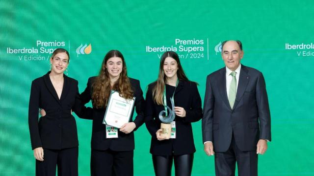 Un momento de la entrega de los premios Supera Iberdrola.