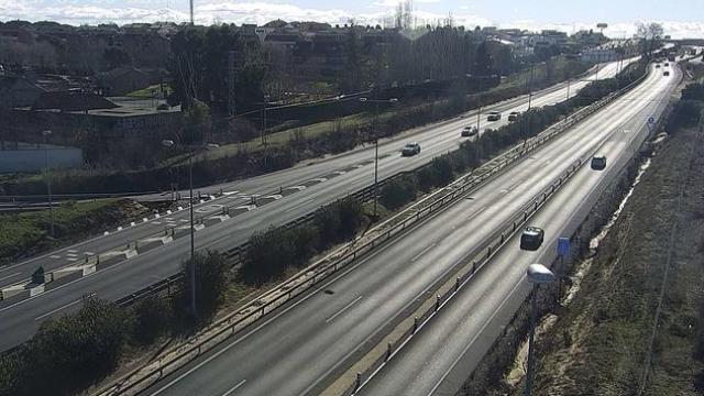 A-42 a su paso por Olías del Rey (Toledo). Foto: DGT.