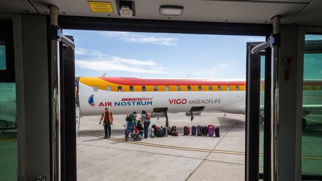 Un avión de Air Nostrum.