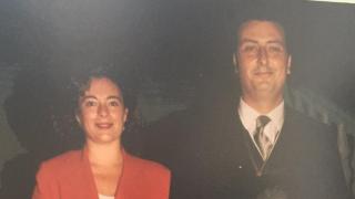 Los asesinados por ETA en Sevilla, Alberto Jiménez Becerril y Ascensión García.