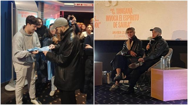 C. Tangana en Vigo para presentar La guitarra flamenca de Yerai Cortés.