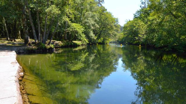 Playa fluvial de A Calzada