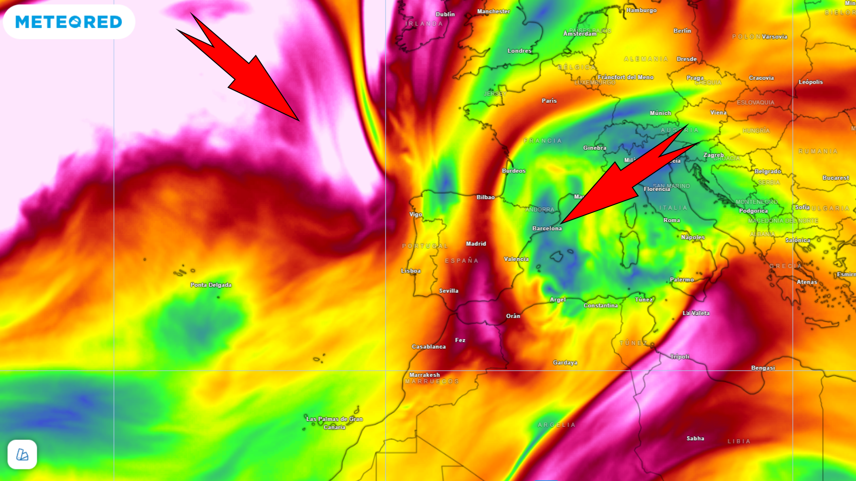 Llega una dana tras la borrasca Ivo en las próximas horas: hasta -10 º C en estas zonas de España y fuertes lluvias según Aemet